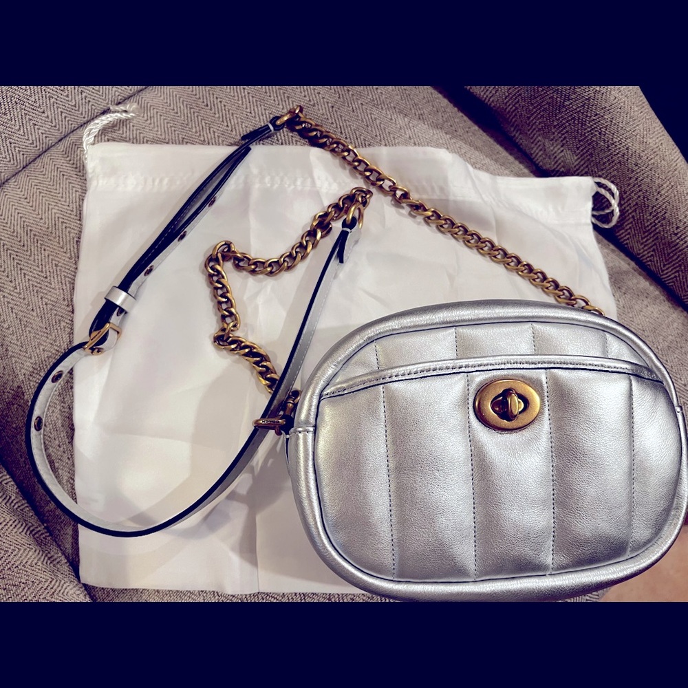 Coach Small  Bag With Quilting